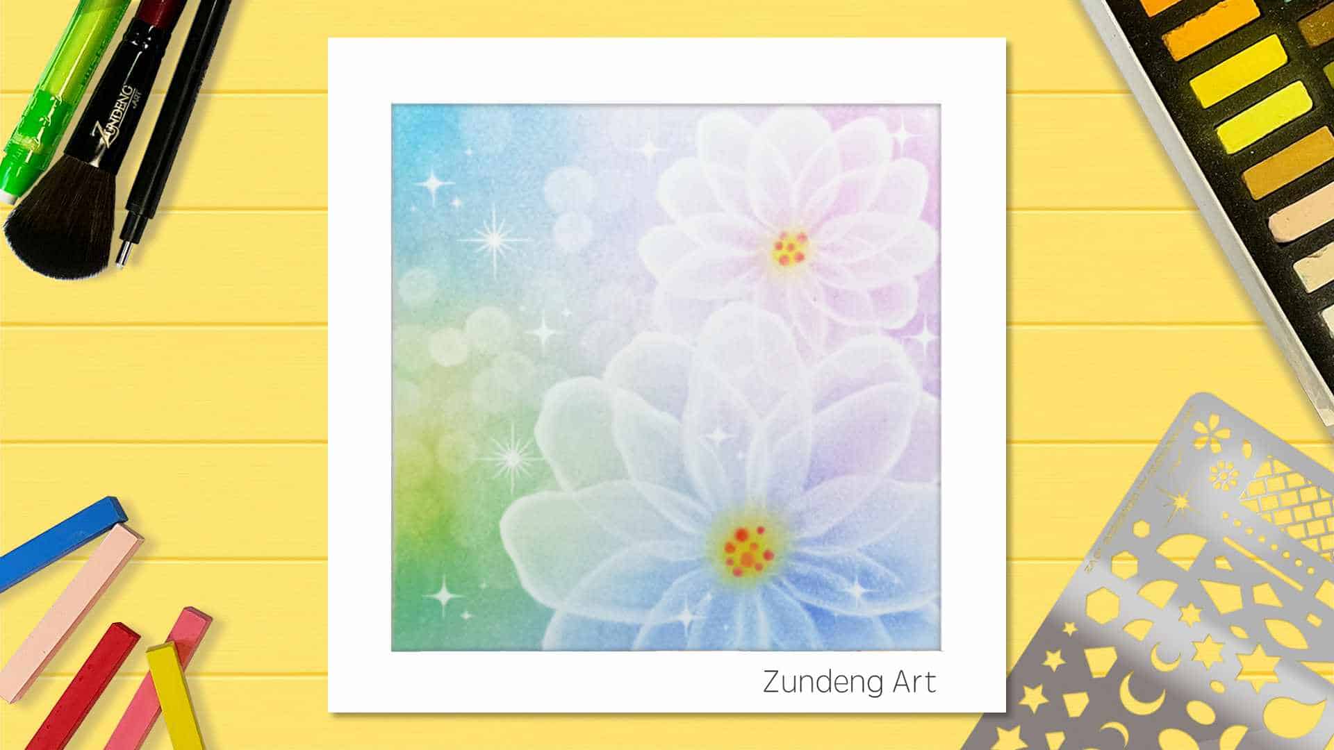 100 Ice Flower – Pastel Nagomi Art