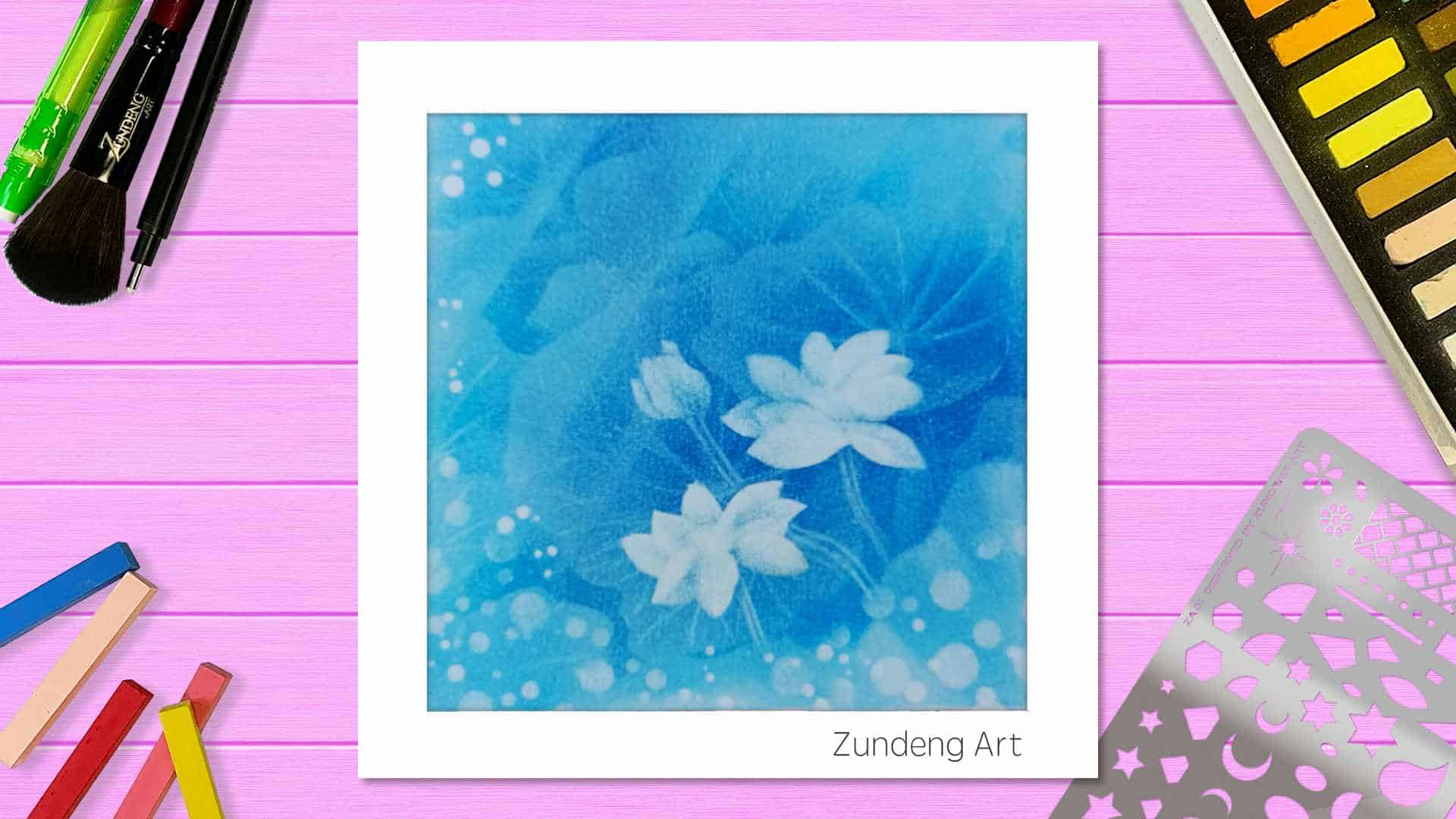 104 The Lotus – Pastel Nagomi Art