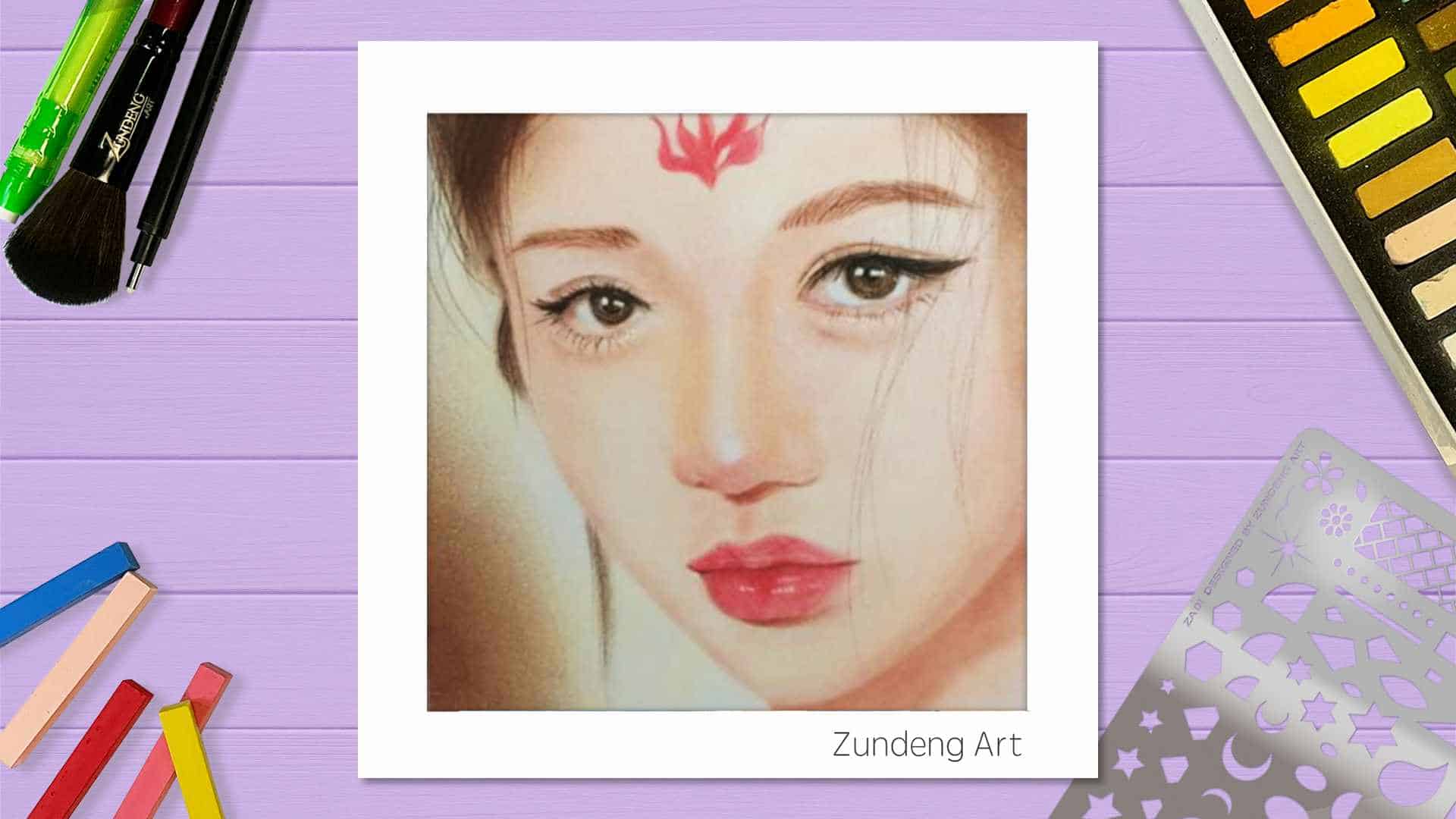 106 The Ancient Beauty – Pastel Nagomi Art