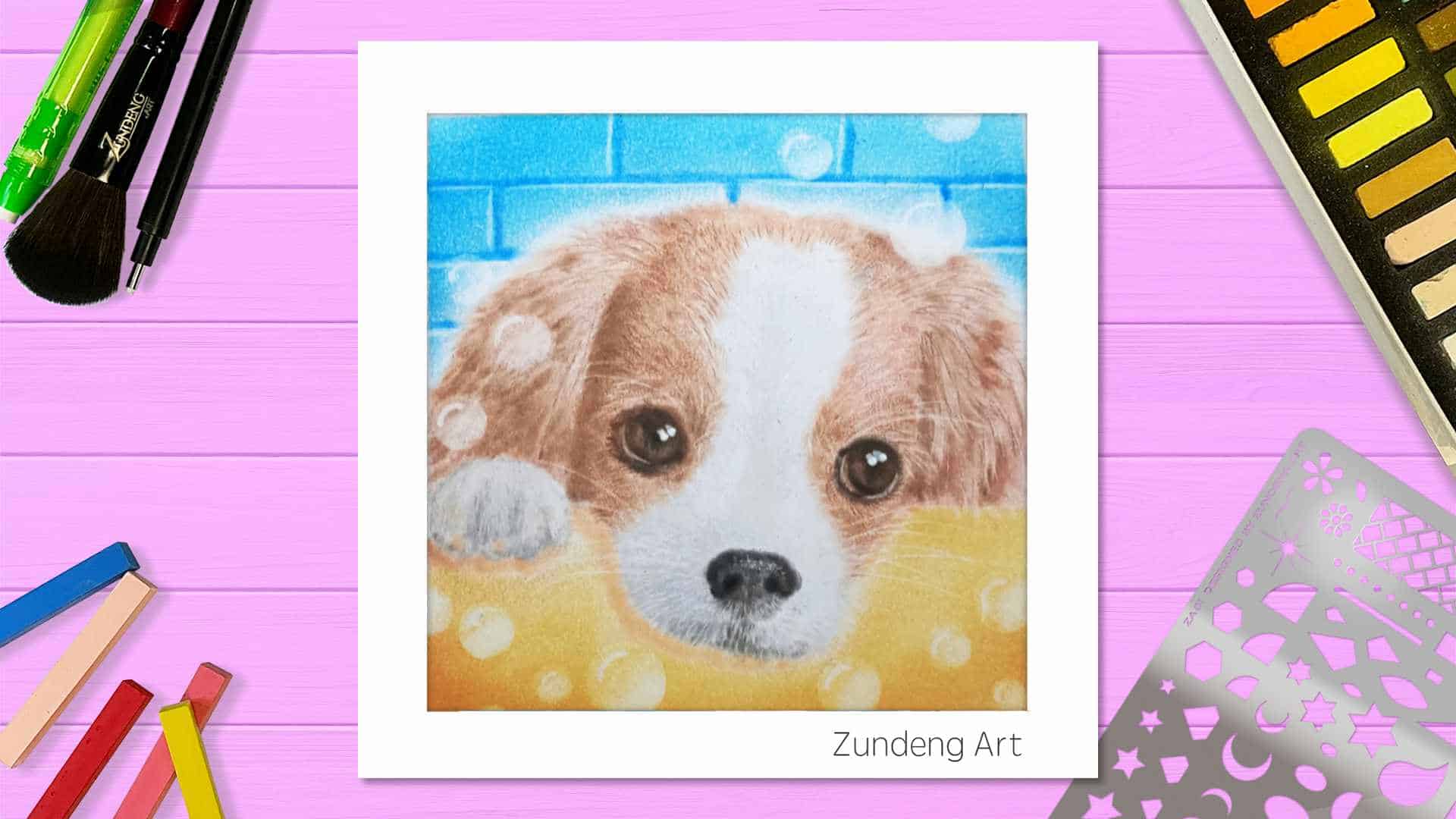 108 The Xu (Dog) – Pastel Nagomi Art