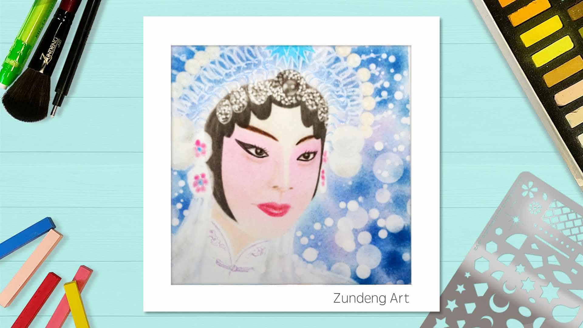 118 The Lady Bai – Pastel Nagomi Art