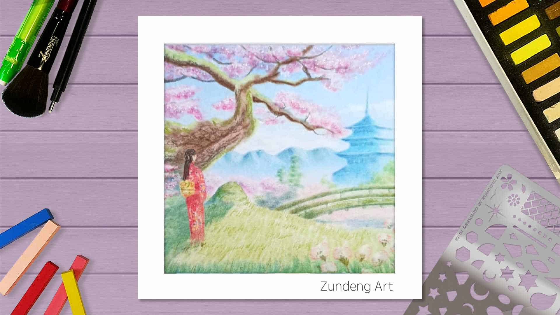 123 The Sakura – Pastel Nagomi Art