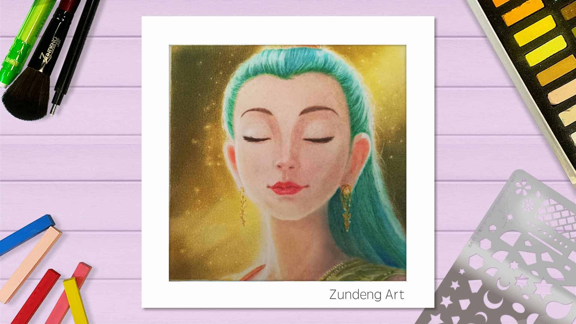 126 The Idleness – Pastel Nagomi Art