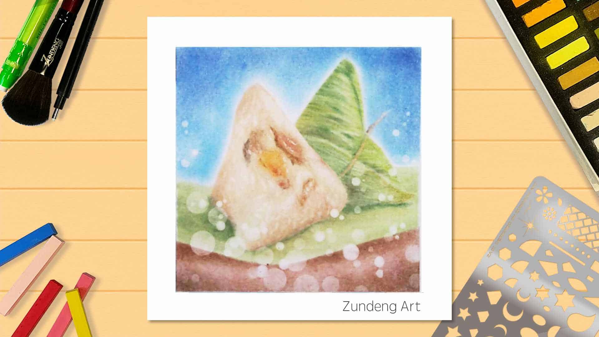 132 The Rice Dumpling – Pastel Nagomi Art