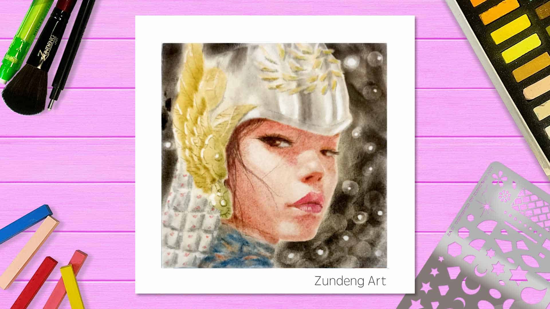 134 Female General – Pastel Nagomi Art