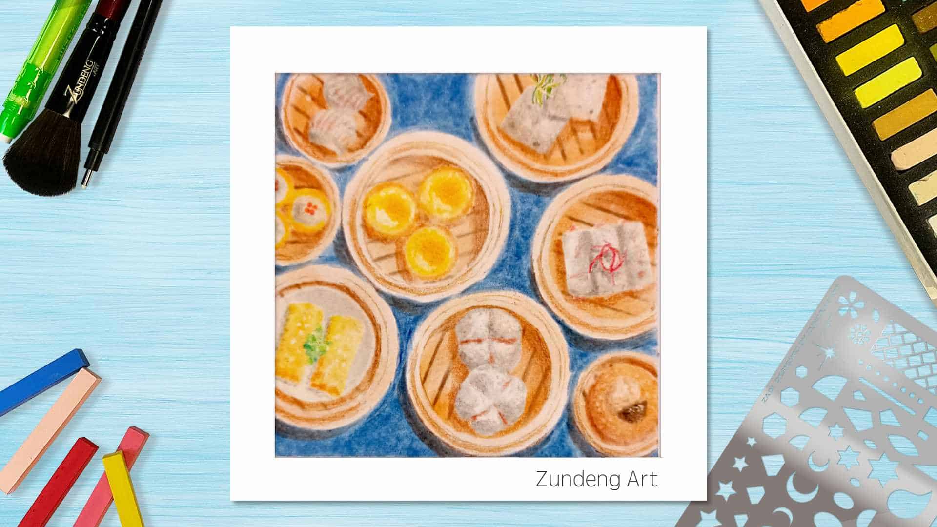 143 The Dim Sum – Pastel Nagomi Art