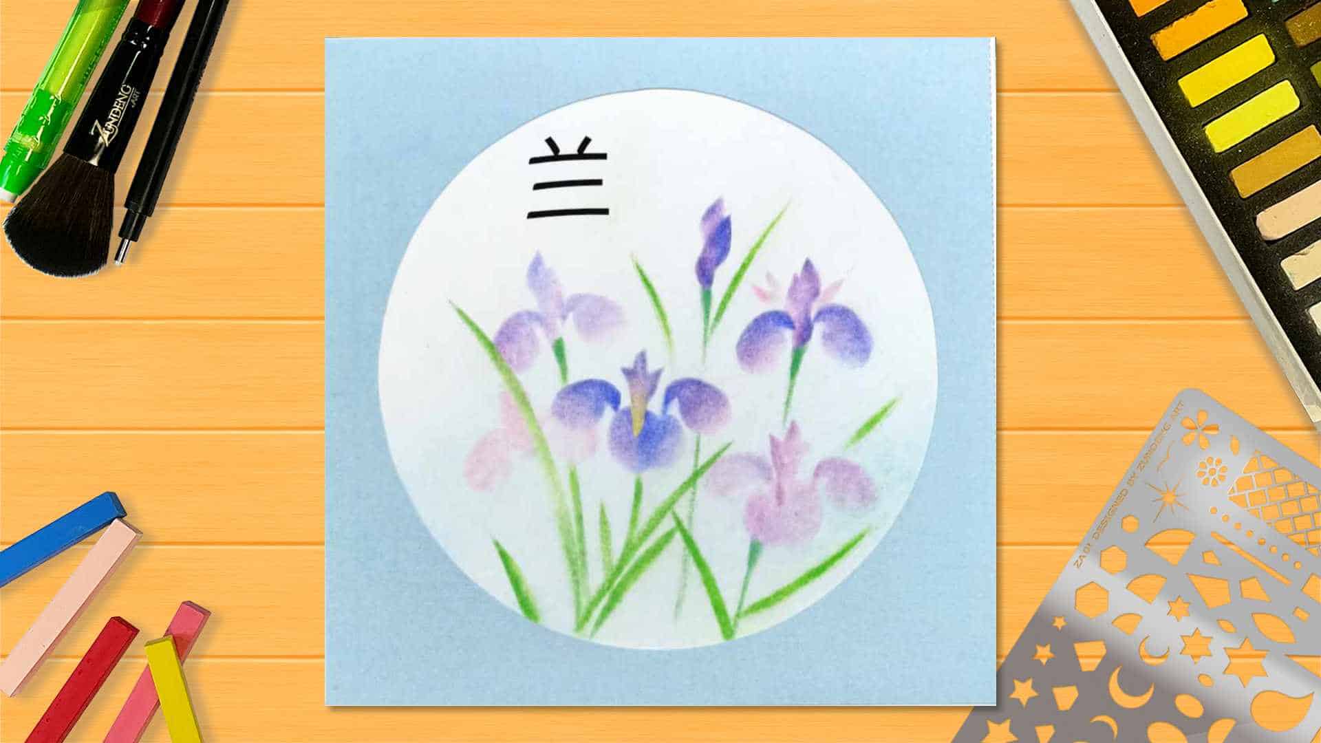 23 The Orchid Blossom – Pastel Nagomi Art