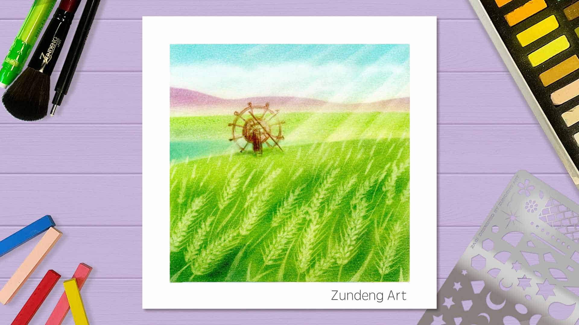 33 The Grain Buds – Pastel Nagomi Art