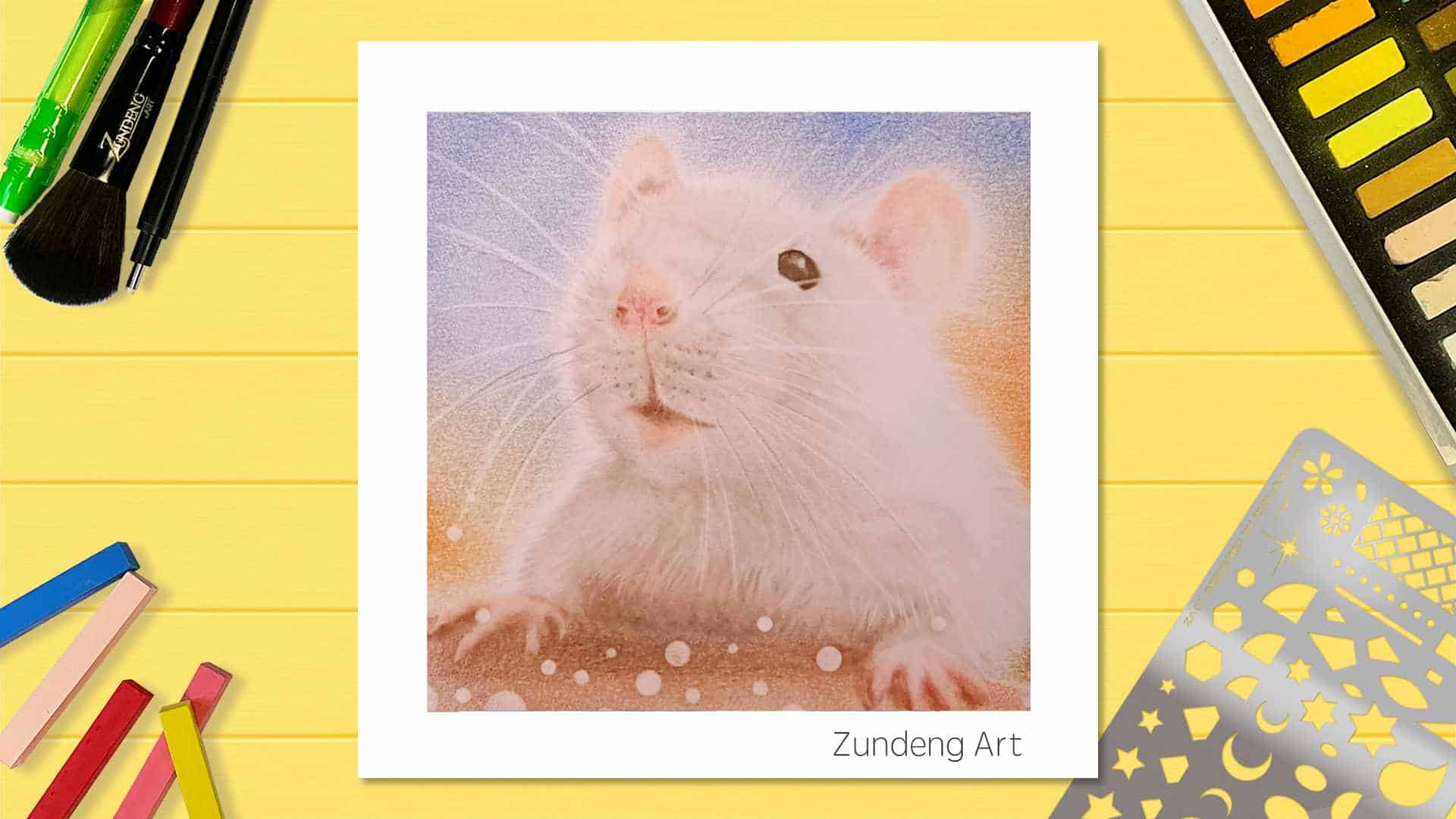 69 The Zi (Rat) – Pastel Nagomi Art
