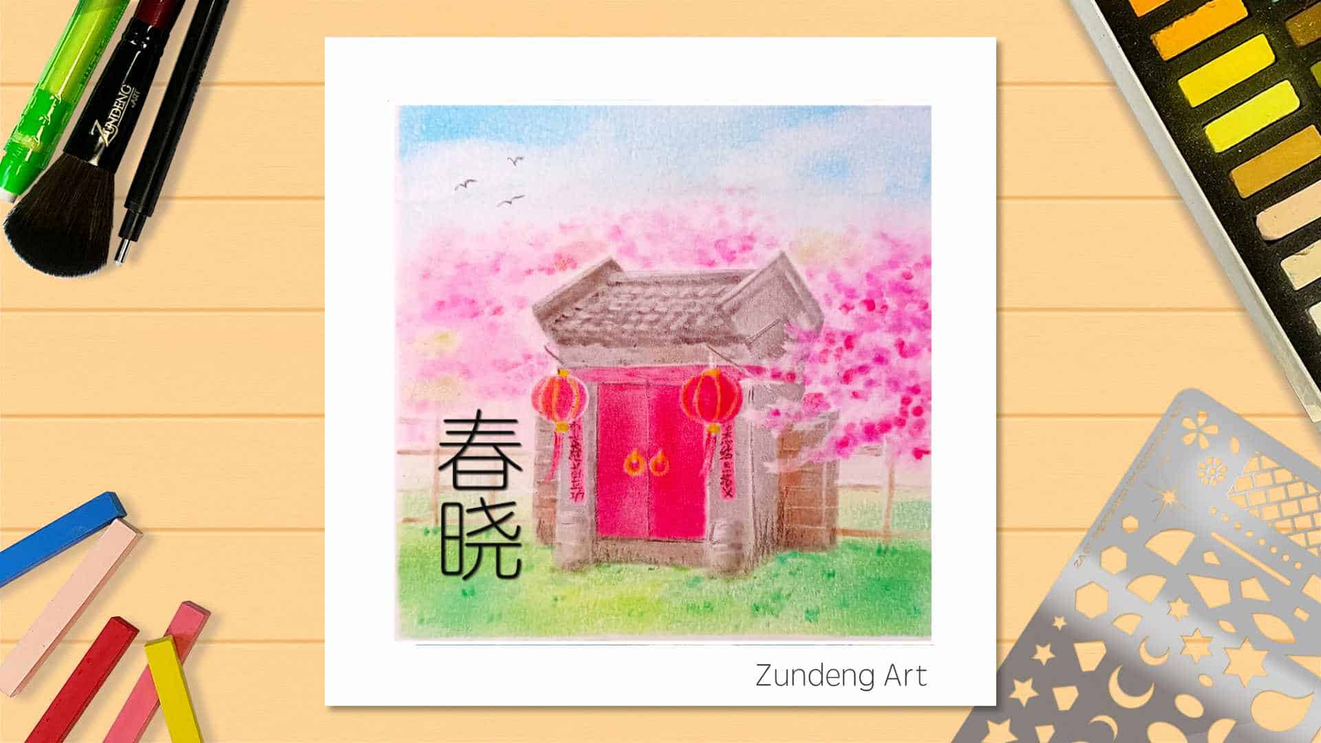 71 The Spring Morning – Pastel Nagomi Art