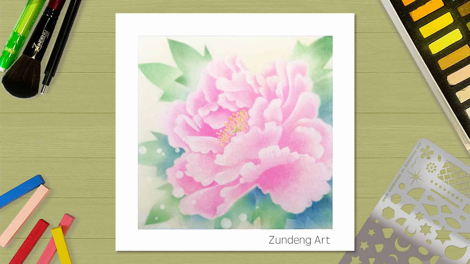 89 The Peony – Pastel Nagomi Art