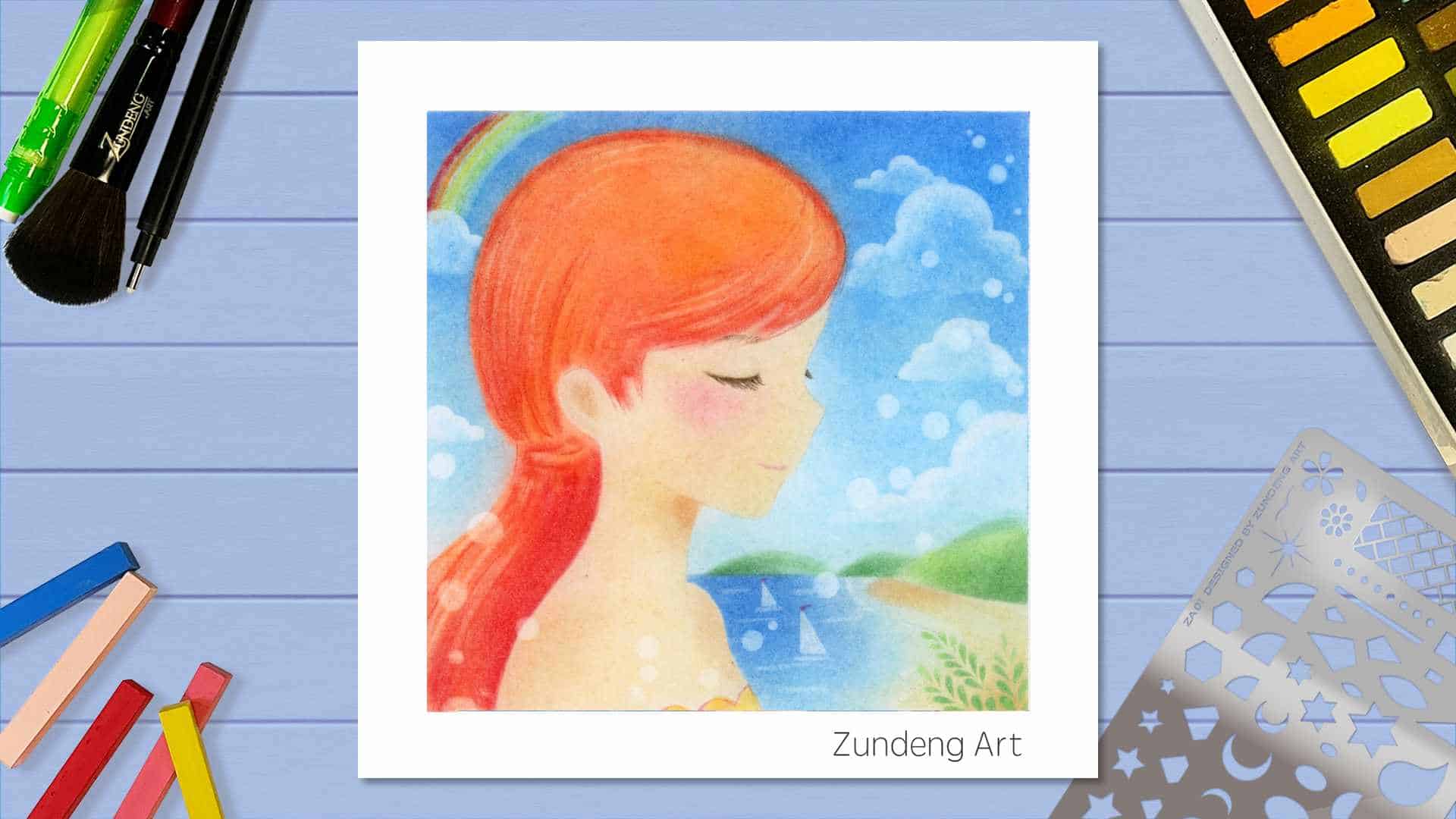 148 The Summer – Pastel Nagomi Art