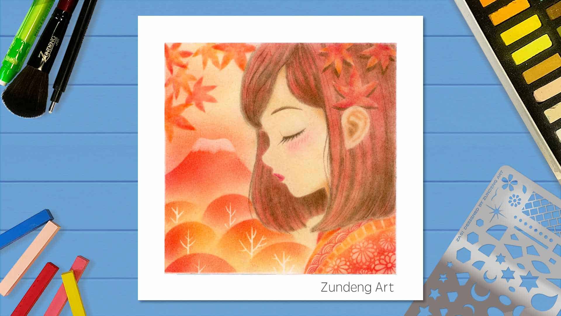 149 The Autumn – Pastel Nagomi Art